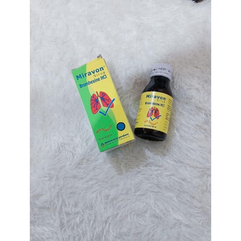OBAT BATUK KERING MIRAVON SIRUP 60 ML