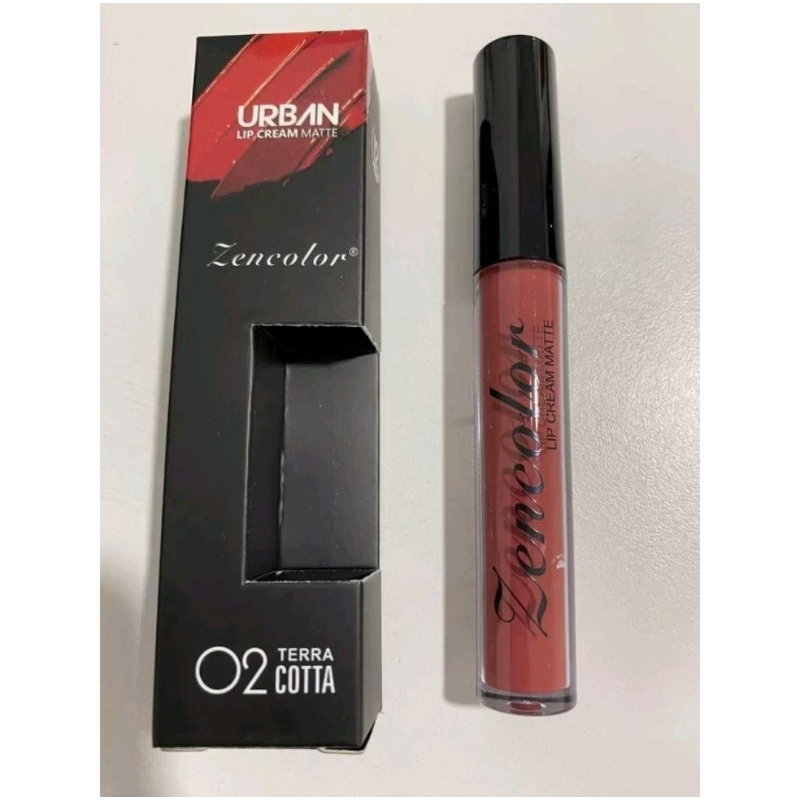 ZENCOLOR URBAN MATTE LIPCREAM LIPSTICK[12WARNA]