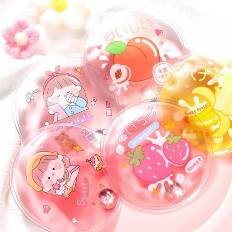 Penghangat Tangan Mini Hand Warmer  Pad Gel Kompres Karakter