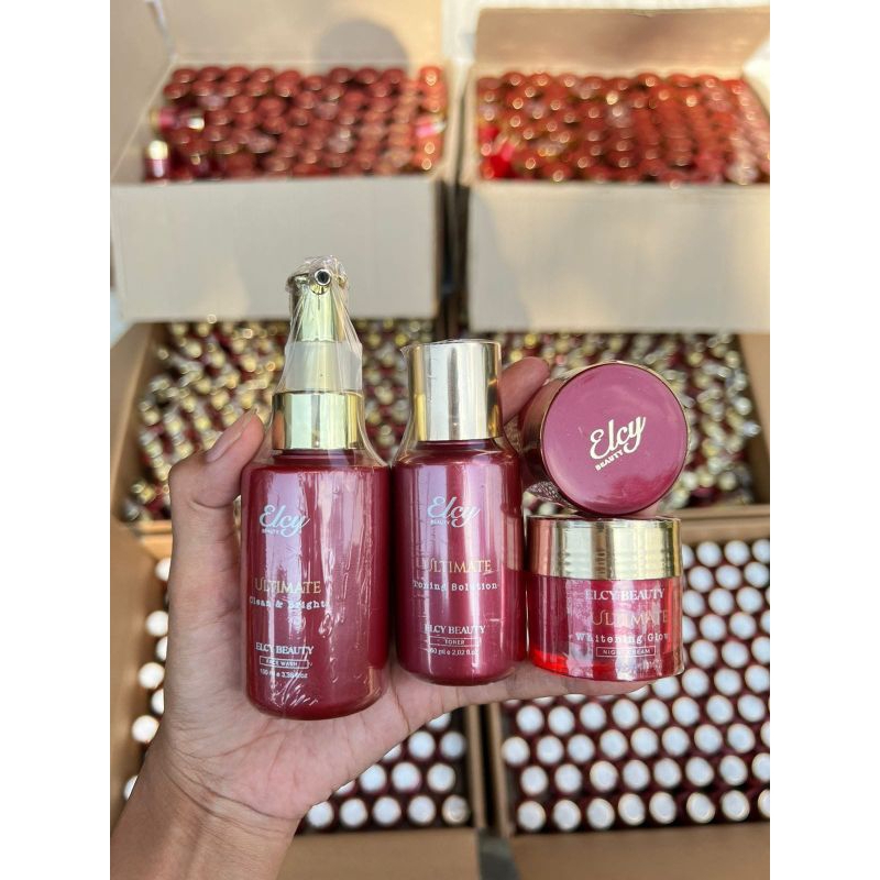 ELCY beauty kf skin BPOM / ELCY beauty original /pemutih wajah ELCY beauty