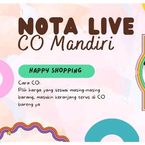 NOTA LIVE MANDIRI