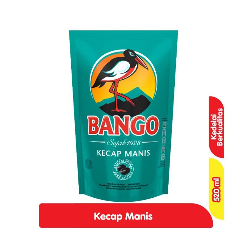 Bango Kecap Manis Reffil 520 ml