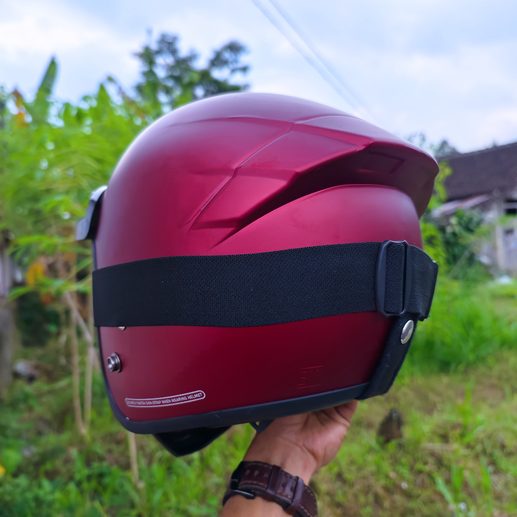 HELM BOGO RETRO KLASIK GOGGLE MASK TOPENG KAIROZ