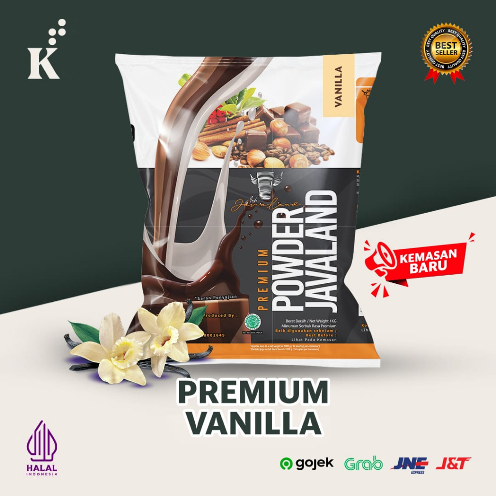 

Bubuk Minuman Bubble Premium Vanilla Javaland 1 kg