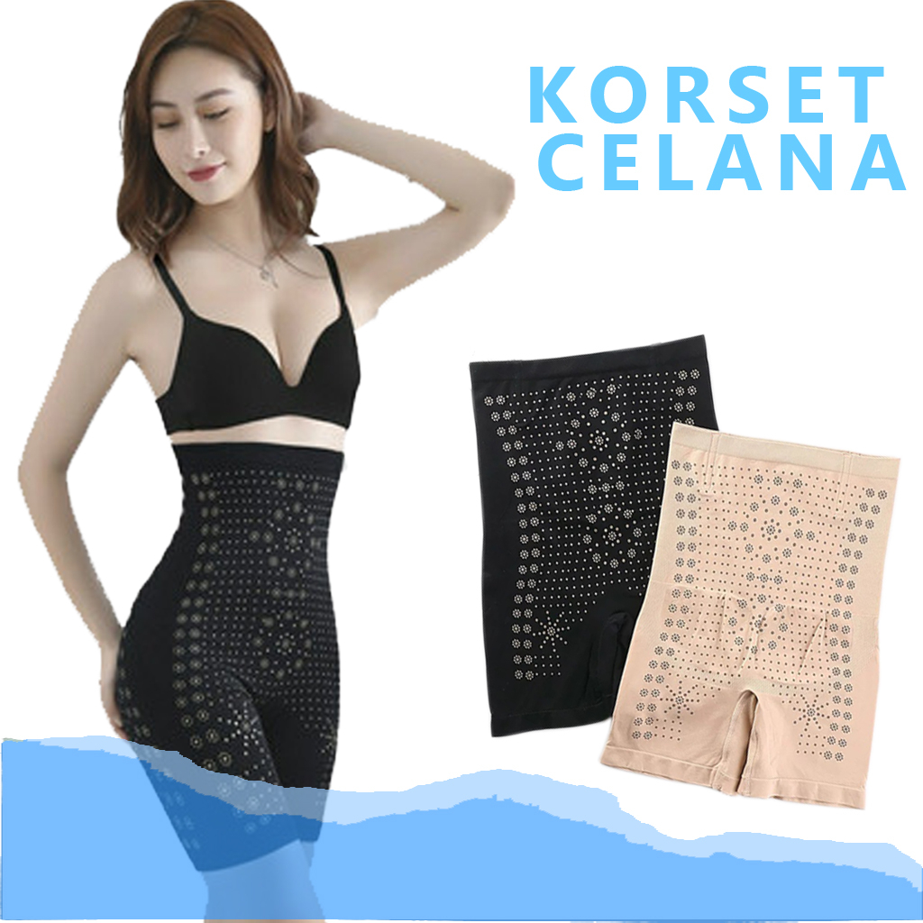 KORSET CELANA PELANGSING PERUT BUNCIT PANTS INFRARED 3 in 1 KORSET CELANA PENGENCANG PANTAT KORSET STOCKING