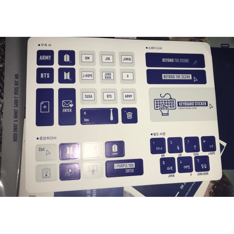 BTS Sticker Keyboard