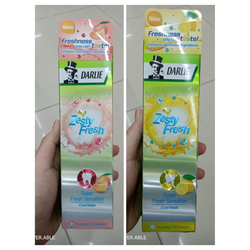 DARLIE ZESTY FRESH PASTA GIGI 120 GR