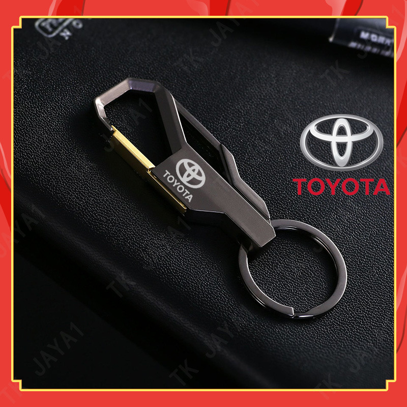 Gantungan Kunci Mobil Logam TOYOTA Gantungan Kunci Motor Gantungan Kunci Remot Mobil Paduan Kreatif