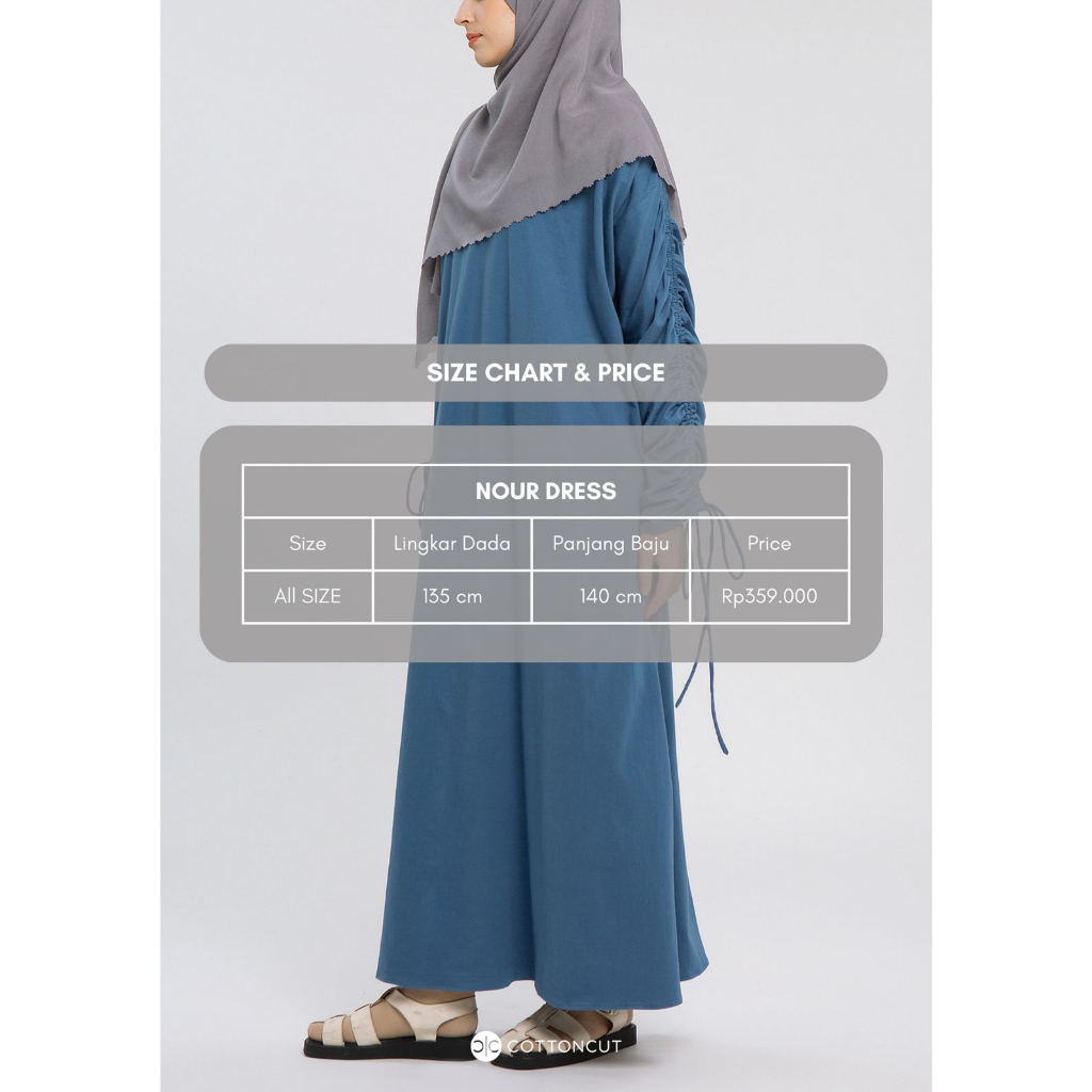 Cottoncut Nour Long Dress Wanita