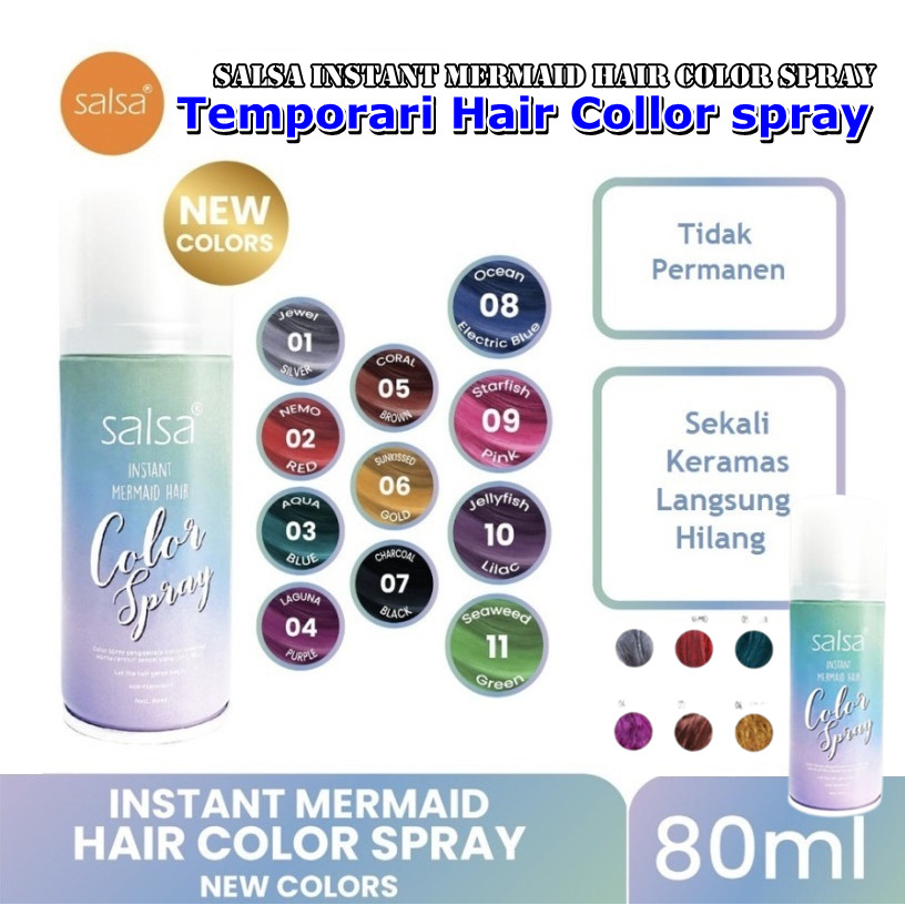 Pewarna Rambut Spray Salsa Hair Color