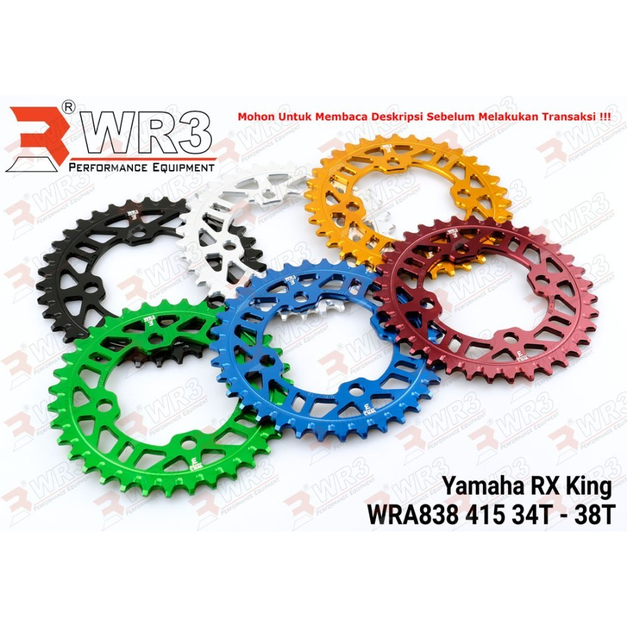 Gear Gir Belakang WR3 WRA 838-415 RX King - 35T