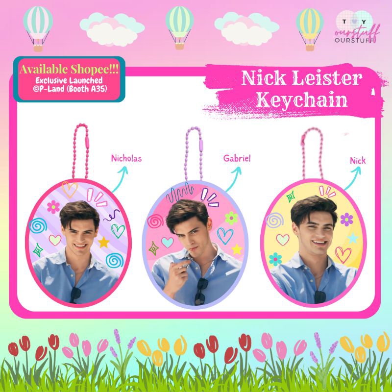 Nick Leister Keychain from (Culpa Mia/My Fault Movie)