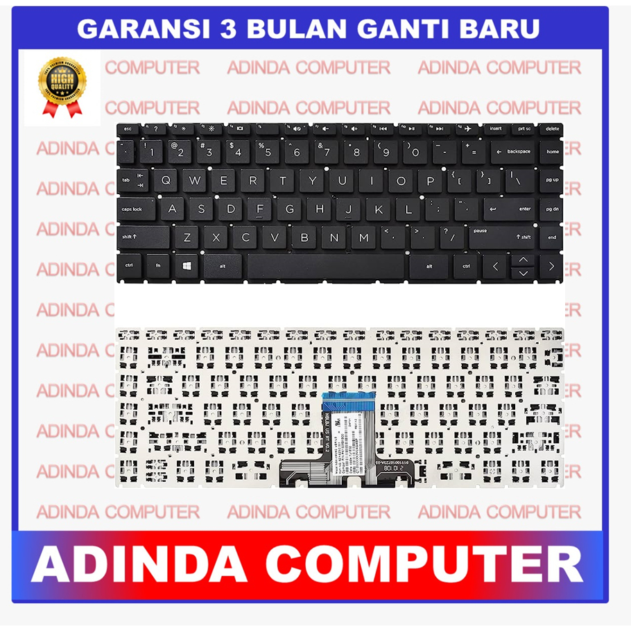 Keyboard Hp Pavilion 14-CK 14T-CM 14T-DH 240 G7 245 G7 246 G7 Q190 Q207 TPN-I131 TPN-Q188 TPN-Q207 W215 X360