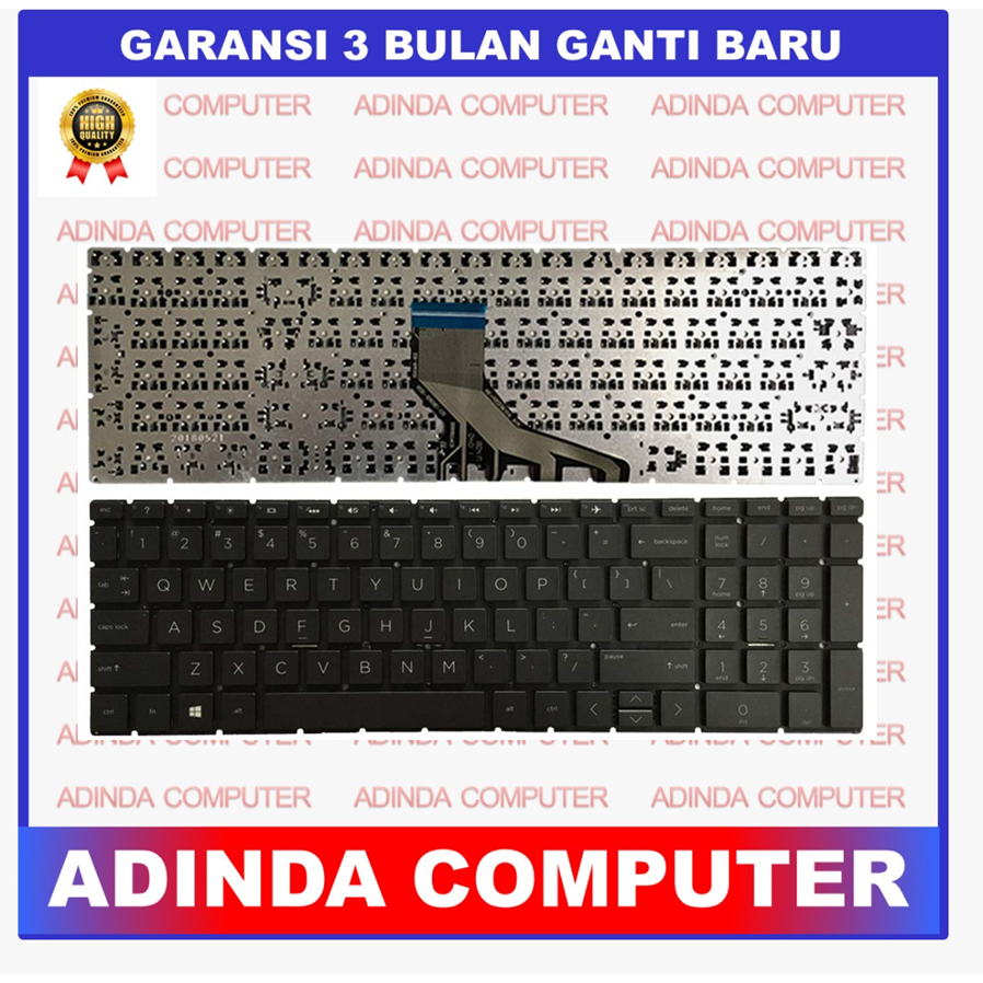 Keyboard Hp Pavilion 15-DB 15DB 15-CA 15CA 15-CN 15CN 15-CR 15CR 15-CS 15CS 15-CW 15CW 15-CX 15CX 15-DA 15DA 15-DF