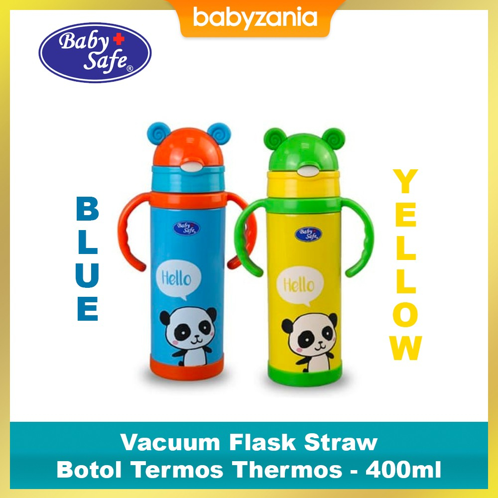 Baby Safe Vacuum Flask Straw Botol Termos Thermos - 400 ml