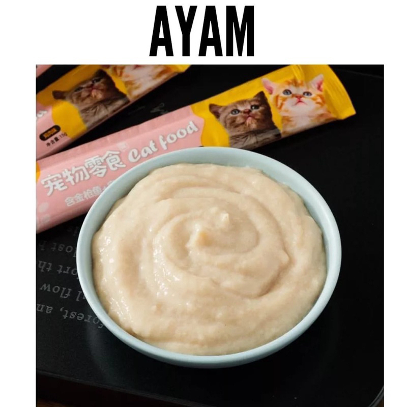 SNACK KUCING KITTEN ADULT HEWAN PELIHARAAN 15G /STRIP LIEBAO SNACK