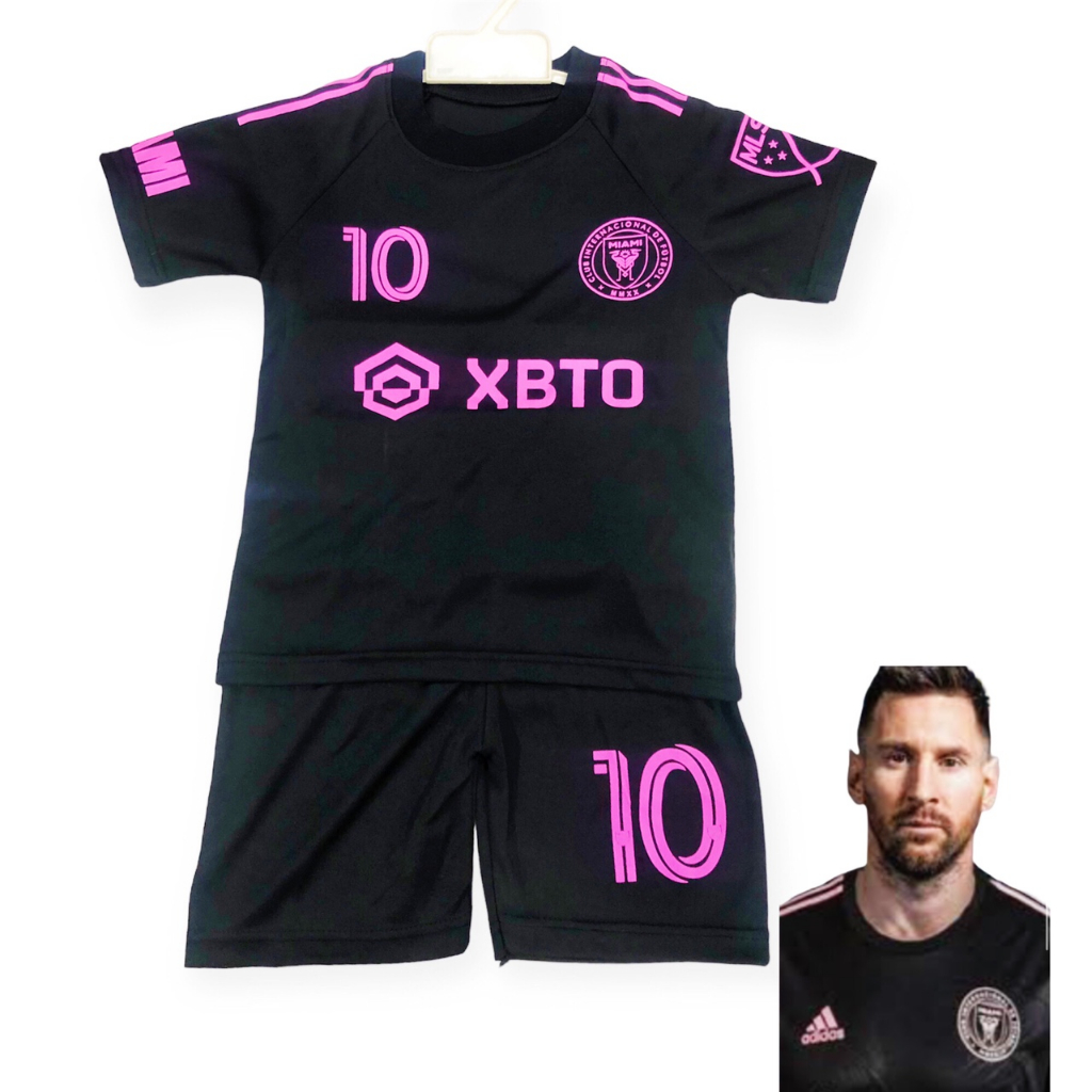 STELAN BAJU BOLA MESSI INTERMIAMI 2023 -2024 / BAJU BOLA ANAK / STELAN BAJU ANAK / JERSEY BOLA ANAK