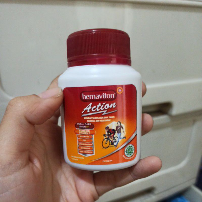 Hemaviton Action botol 30 kapsul