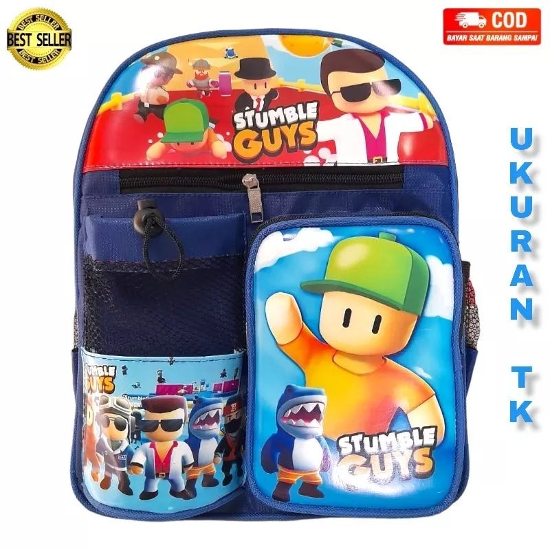 Mixue Tas anak SD dan TK printing botol cwe cwo tas wanita tas pria redy tas murah bagus berbagai kalakter