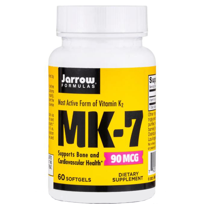 Vitamin MK-7 90 mcg 60 Softgels Vitamin K2 Bantu Jaga Kesehatan Tulang Dan Jantung ORI USA