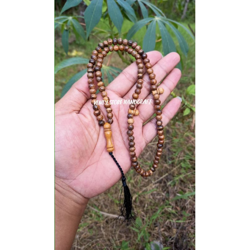 Tasbih kayu gaharu 6mm Grade C tasbih gaharu wangi tasbih kayu gaharu asli tasbih murah tasbih souve