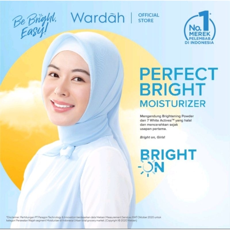 Wardah Perfect Bright Moisturizer SPF 28 / Normal Skin / Night Glow 20ml