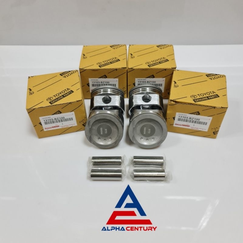 PISTON ASSY GRANDMAX GRAN MAX VELOZ AVANZA XENIA 1.5 GARANSI 1 BULAN