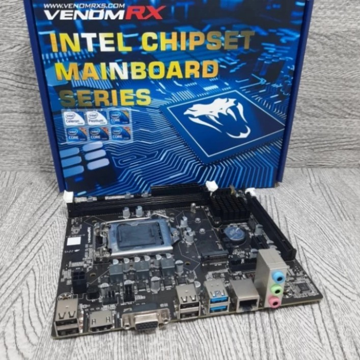 MOTHERBOARD VENOM RX H110 NVME DDR4 LGA 1151