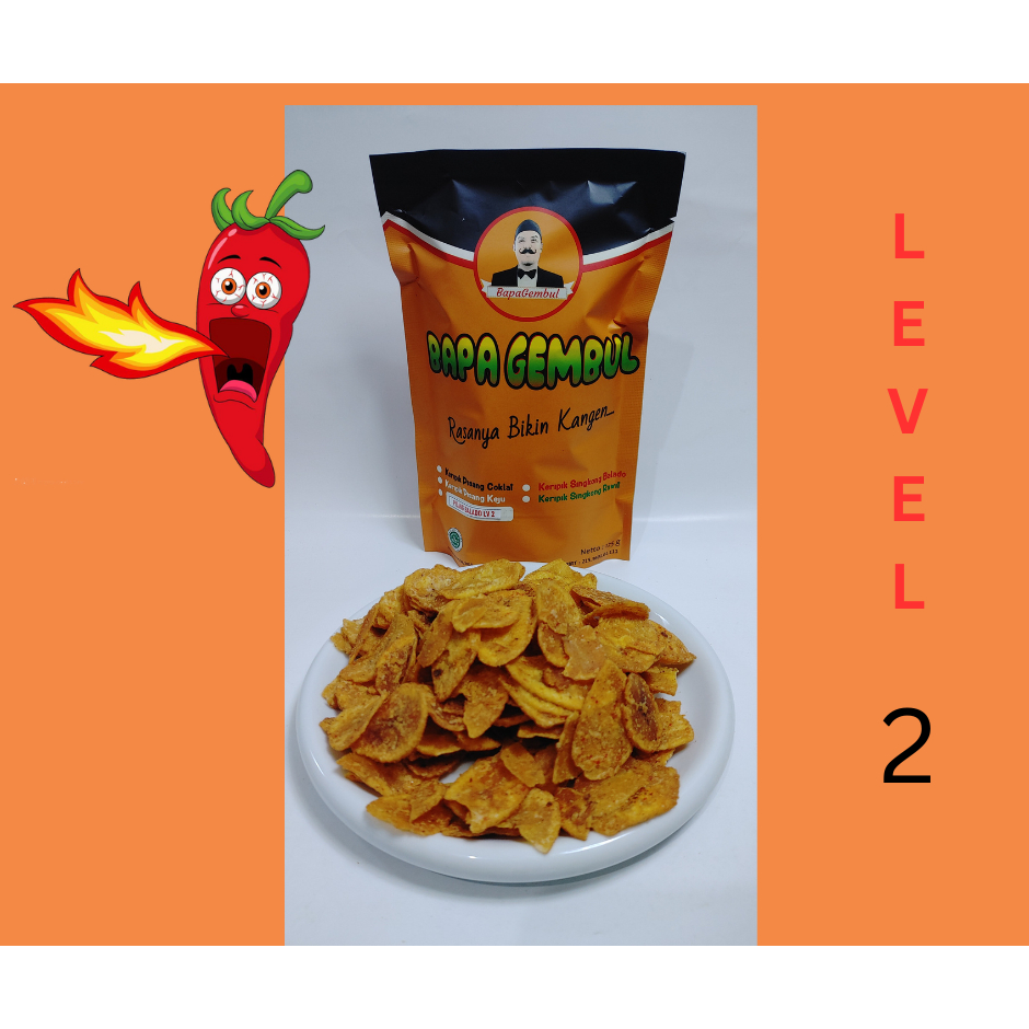 

Keripik Pisang Balado Bapa Gembul Level 2
