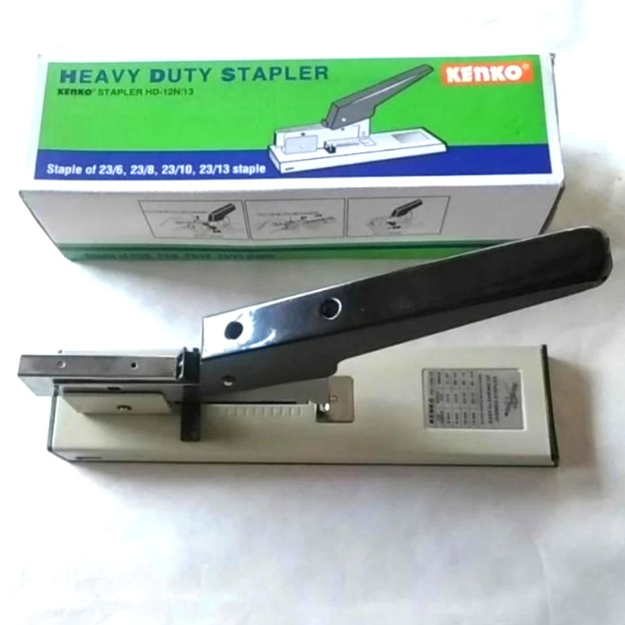 

Baru Heavy Duty Stapler / Stapler Jilid Merk Kenko Hd-12N/13