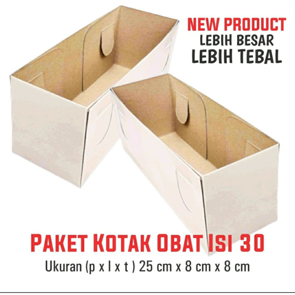 Paket Kotak Obat Isi 500pcs | Paket Kotak Obat Apotek dan Rumah Sakit
