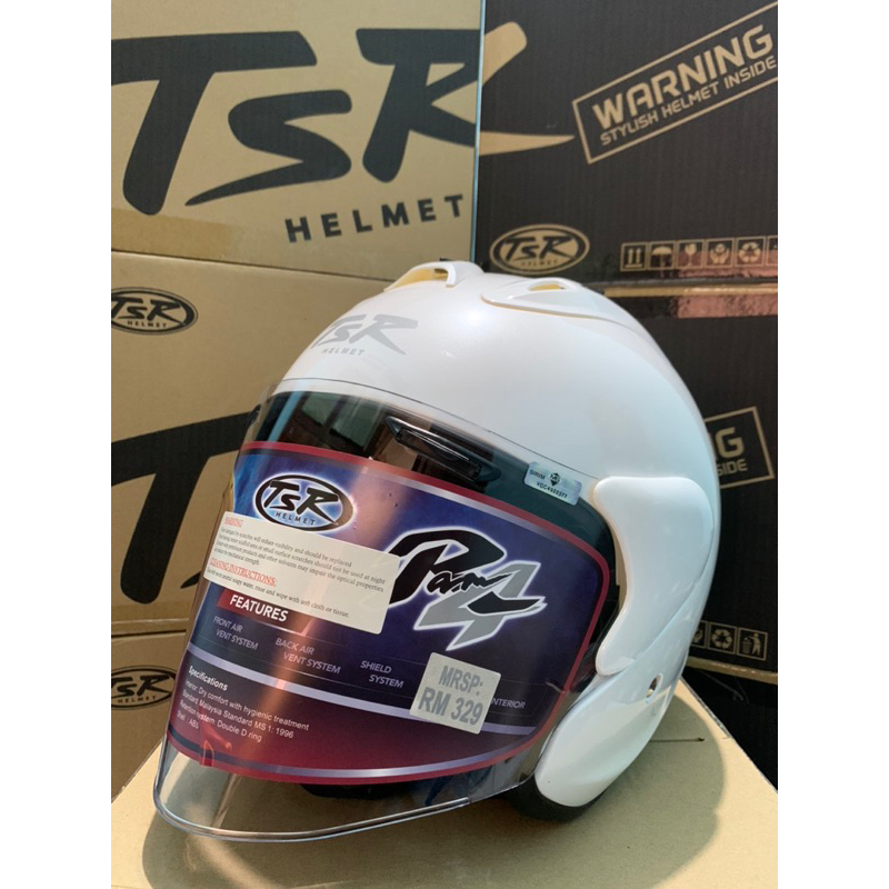 Helm TSR Ram4 White