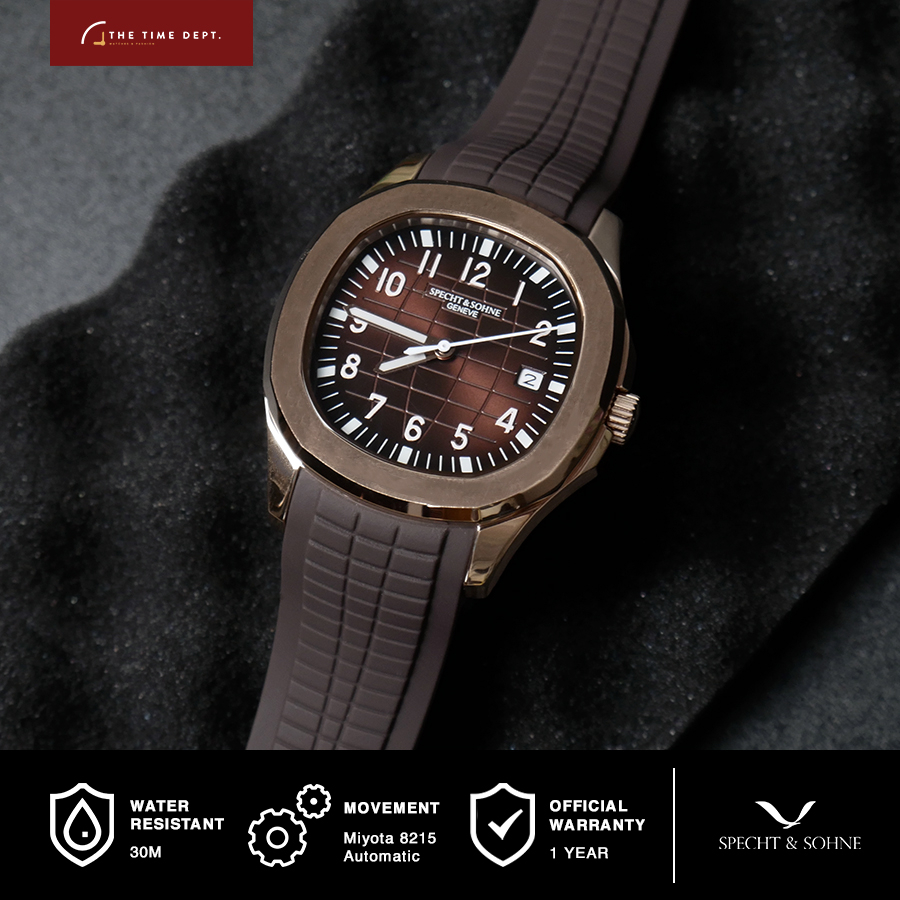 Specht & Sohne SP0008 RoseGold Automatic Homage Jam Tangan Pria