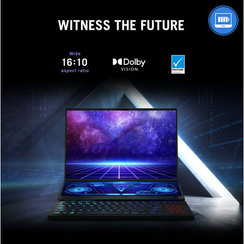 Laptop Asus Rog zephyrus duo gx650rx rtx3080ti 16gb ryzen 9 6900 Ram 32gb Ssd 2tb 16&quot;