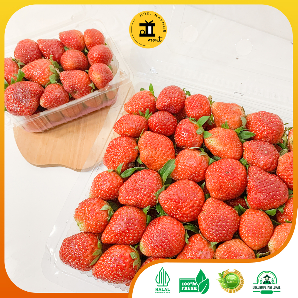 

[KHUSUS SAMEDAY & INSTANT ] STRAWBERRY FRESH GRADE A 250 GR | SUPER PREMIUM | KHUSUS JABODETABEK (INSTANT) 250 GRAM | FRESH PREMIUM STRAWBERRY 250 GRAM MURAH | STRAWBERRY SUPER GRADE A | STRAWBERRY | STRAWBERRY SEGAR | STRAWBERRY | BUAH STRAWBERRY