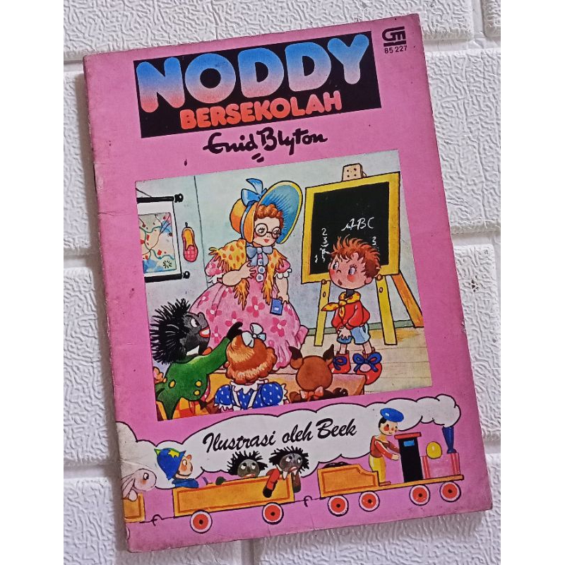 Enid Blyton: Noddy Bersekolah (Ori, Bekas, Preloved)