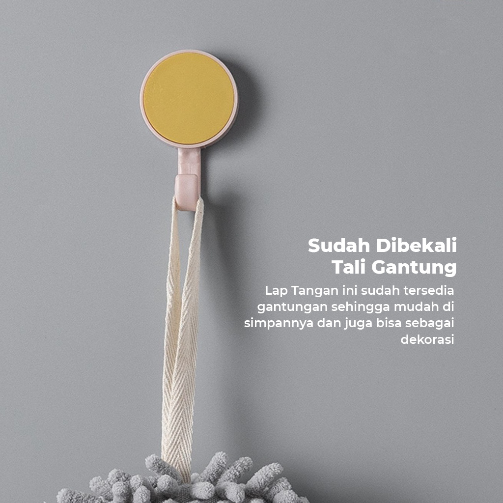 [HC] Lap Tangan Cendol / Handuk Cendol / Lap Handuk Microfiber / Handuk Lembut Multifungsi / Handuk tangan Gantung Model Cendol