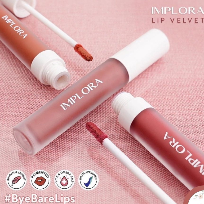 IMPLORA Lip Velvet 4.6gr | Lip Cream | Cream Matte