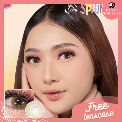 SOFTLENS SPRINKLE NORMAL &amp; MINUS -0.50 S/D -3.00 FREE LENSCASE DIA 14.4MM - BY IRISLAB