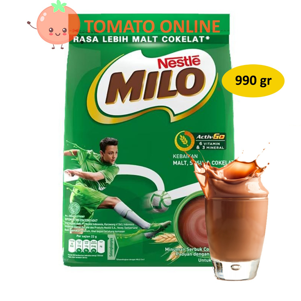 Milo Active Go Lokal Bubuk / 1 kg 1kg 1000gr 1000gram 1000 gr gram G