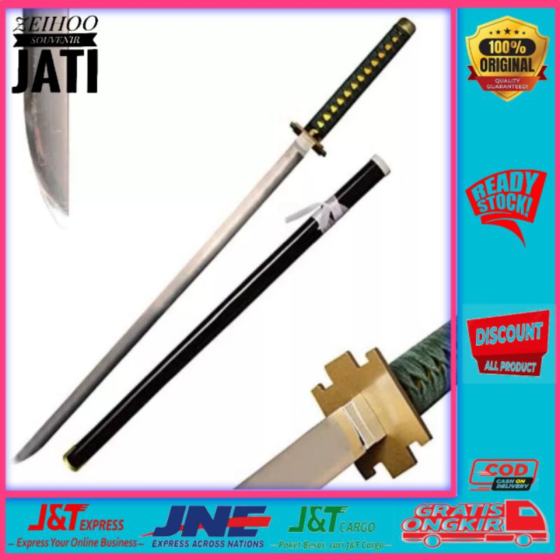 katana kayu Yuta jujutsu kaisen 90cm cosplay anime