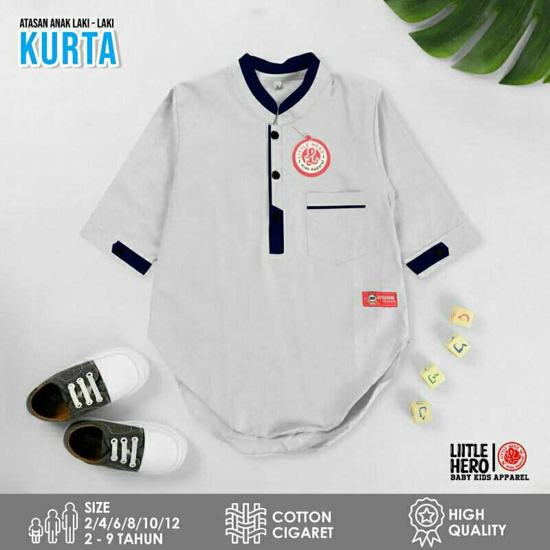 New Kemeja Kurta Anak Laki-laki High Quality