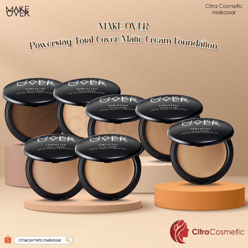 Make Over Powerstay Total Cover Cream Foundation Series