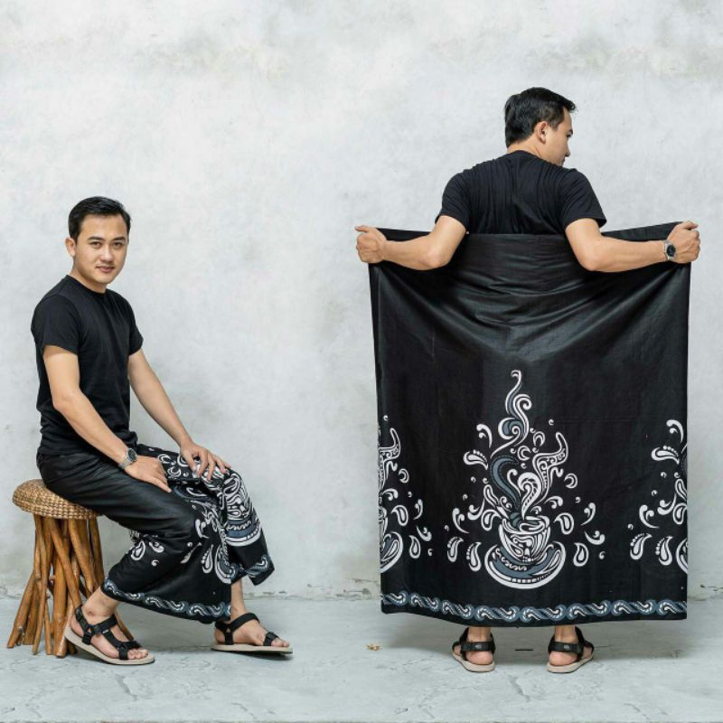 SARUNG BATIK PRIA DEWASA UKURAN 220cm X 120cm