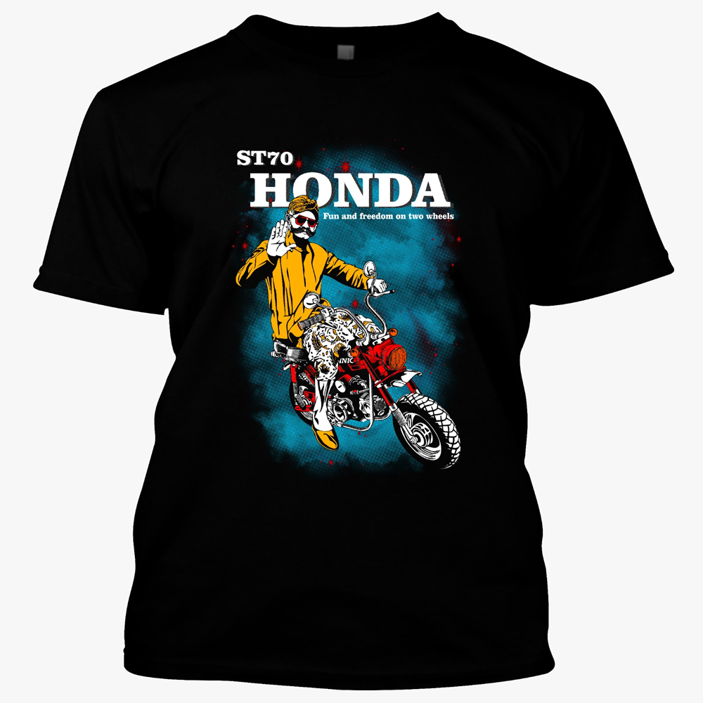 T Shirt HONDA DAX ST70 Kaos T-Shirt Minibike Motor Mini | Miniescape