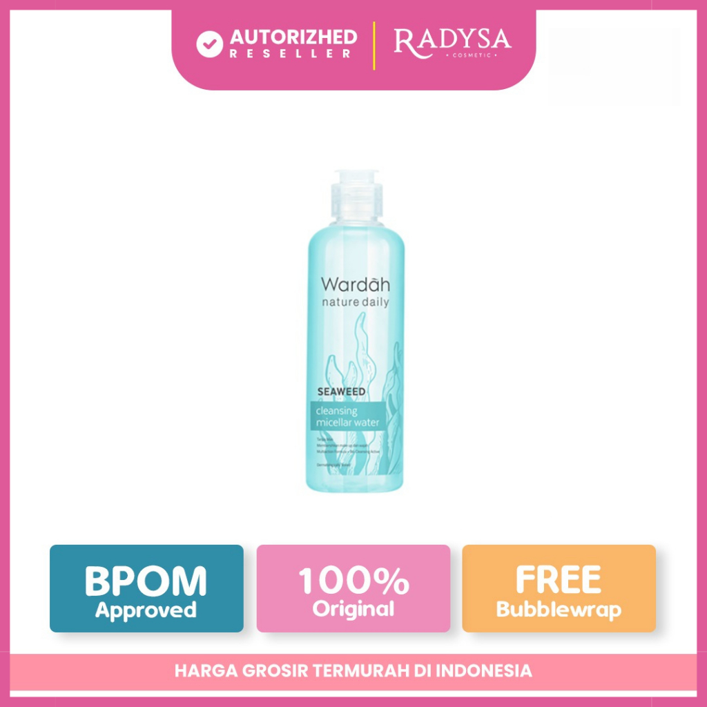 RADYSA - Wardah Nature Daily Seaweed Cleansing Micellar Water 100 ml