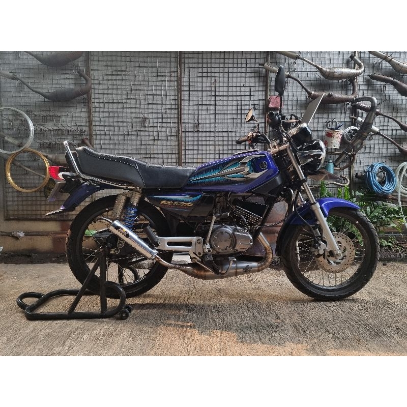 Knalpot RXK Pdk Perut Cacing Ahau One Stainless