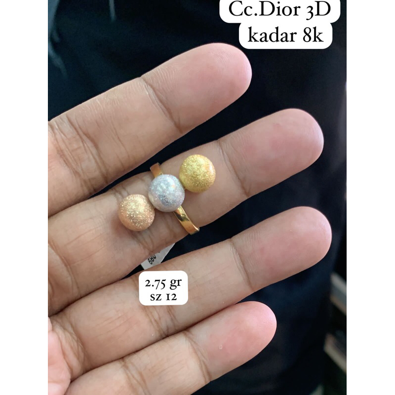 Cincin boba viral 3 warna kadar 375