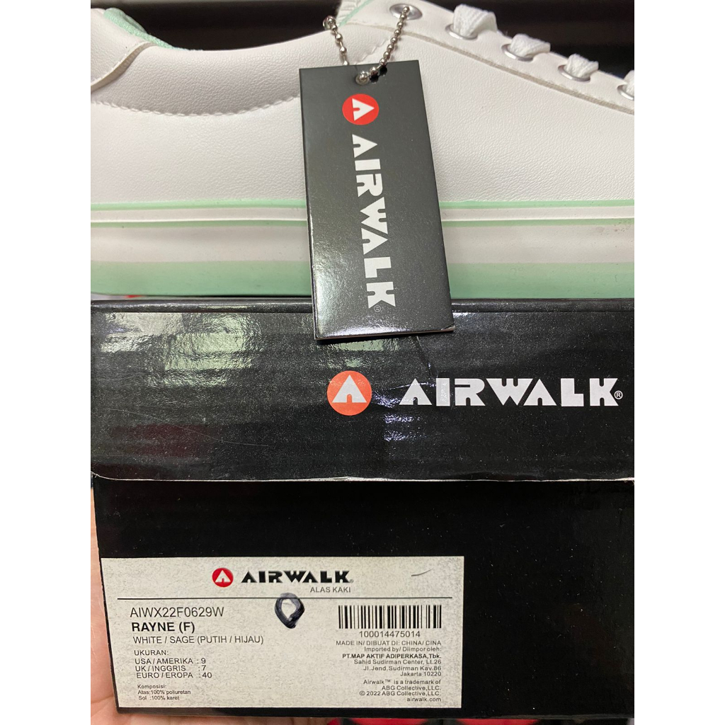 Airwalk Rayne White/Sage Women's Shoes Original