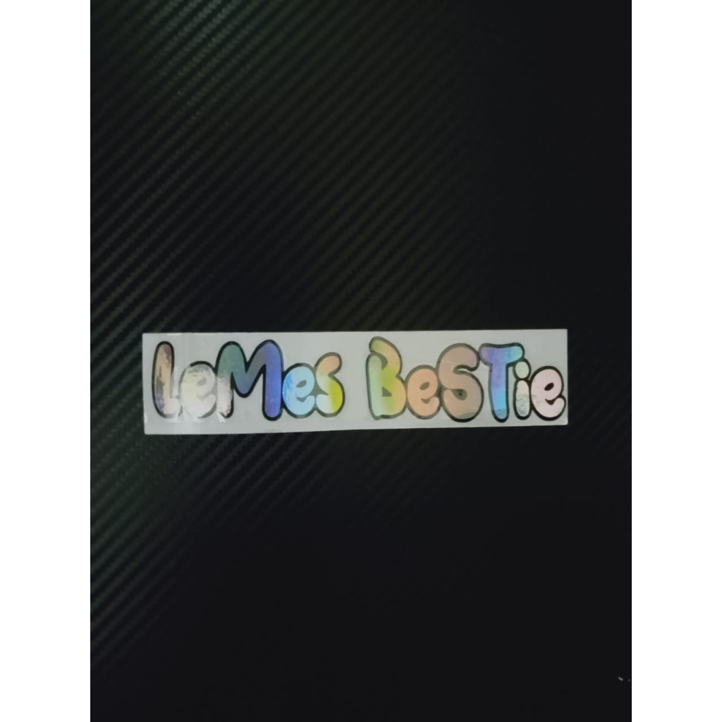 sticker cutting lemes bestie